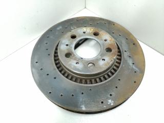 диск тормозной передний Volvo S60 1 поколение 2001, 2.4 л., B 5244 T3, бензин, АКПП, черный, седан