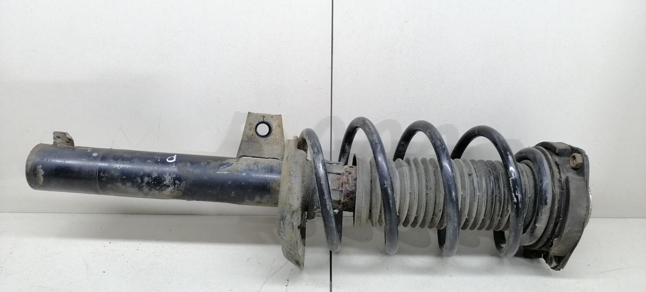 пружина передняя Skoda Octavia 2 поколение (A5) 2004, 1.9 л., TDi, BJB, дизель, 5МКПП, темно-серый, хетчбэк 5 дв., передний привод, 1K0413031AC - фото №1