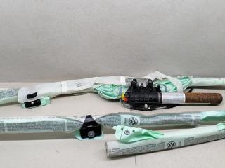 подушка безопасности боковая (шторка) Volkswagen Passat B6 2008, 2.0 л., TDi, CBAB, дизель, 6МКПП, серебристый, универсал, 3C0880742D, 34006625D