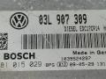 блок управления двигателем Volkswagen Passat B6 2008, 2.0 л., TDi, CBAB, дизель, 6МКПП, серебристый, универсал, 03L907309, 0281015029 - фото №3