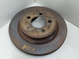 диск тормозной задний Volvo S60 1 поколение 2001, 2.4 л., B 5244 T3, бензин, АКПП, черный, седан