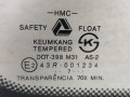 стекло кузовное боковое правое Daewoo Lanos T100 1998, 1.3 л., MPI, A13SMS, бензин, 5МКПП, зелёный, хетчбэк 3 дв., передний привод - фото №3