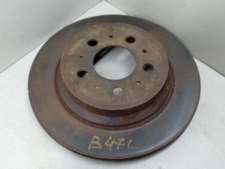 диск тормозной задний Volvo S60 1 поколение 2001, 2.4 л., B 5244 T3, бензин, АКПП, черный, седан