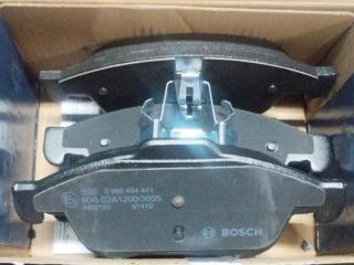 тормозные колодки Renault Scenic 3 поколение (2009 - 2012), 0986494441