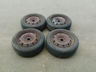 диск штампованный Renault Laguna 2 поколение 2003, 1.6 л., K4M 710, бензин