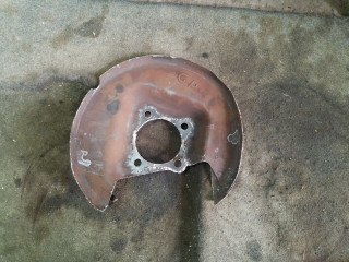 защитный кожух тормозного механизма Peugeot 308 T9 2014, 1.6 л., HDi, дизель, МКПП, хетчбэк 5 дв., передний привод