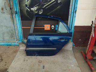 дверь задняя левая Renault Laguna 2 поколение 2001, 1.8 л., бензин, МКПП, темно синий, хетчбэк 5 дв., передний привод