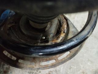 стойка передняя правая Renault Laguna 2 поколение 2002, 2.2 л., G9T 702, дизель, МКПП, универсал