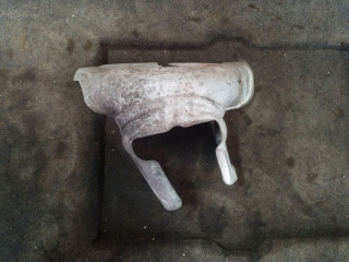 защита (экран) выпускного коллектора Citroen C3 1 поколение 2002, 1.4 л., KFV (TU3A), бензин, МКПП, голубой, передний привод