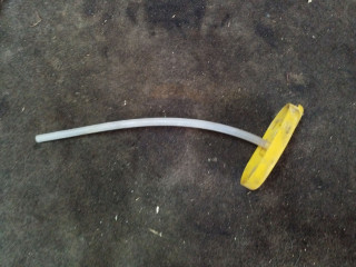 крышка бачка омывателя Renault Scenic 1 поколение [рестайлинг] 2002, 1.9 л., F9Q 732, дизель, МКПП, синий, передний привод