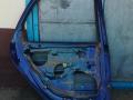 дверь задняя левая Renault Scenic 1 поколение [рестайлинг] 2002, 1.9 л., F9Q 732, дизель, МКПП, синий, передний привод - фото №2