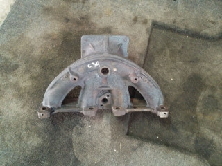 коллектор выпускной Citroen C3 1 поколение 2002, 1.4 л., KFV (TU3A), бензин, МКПП, голубой, передний привод