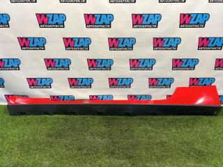 накладка на порог Ford Mustang 6 поколение S550 [рестайлинг] 2019, 2.3 л., бензин, АКПП, красный, кабриолет, задний привод, FR3B6310155A, FR3B6310155APP