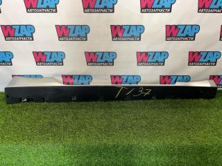 накладка на порог Ford Mustang 6 поколение S550 [рестайлинг] 2018, 2.3 л., бензин, АКПП, серебро, кабриолет, задний привод, FR3B6310154AMW