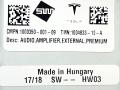 усилитель музыкальный Tesla Model S 1 поколение [рестайлинг] 2018, электро, седан, 1004833-10-A - фото №7