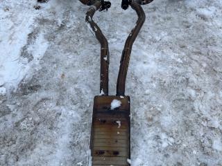 глушитель Ford Mustang 6 поколение S550 [рестайлинг] 2018, 2.3 л., бензин, АКПП, желтый, купе, задний привод