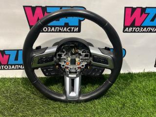 руль Ford Mustang 6 поколение S550 [рестайлинг] 2018, 2.3 л., бензин, АКПП, серебро, кабриолет, задний привод, JR33C699D90EB3ZHE