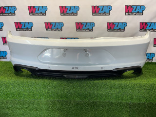 бампер задний Ford Mustang 6 поколение S550 [рестайлинг] 2019, 2.3 л., бензин, АКПП, кабриолет, задний привод