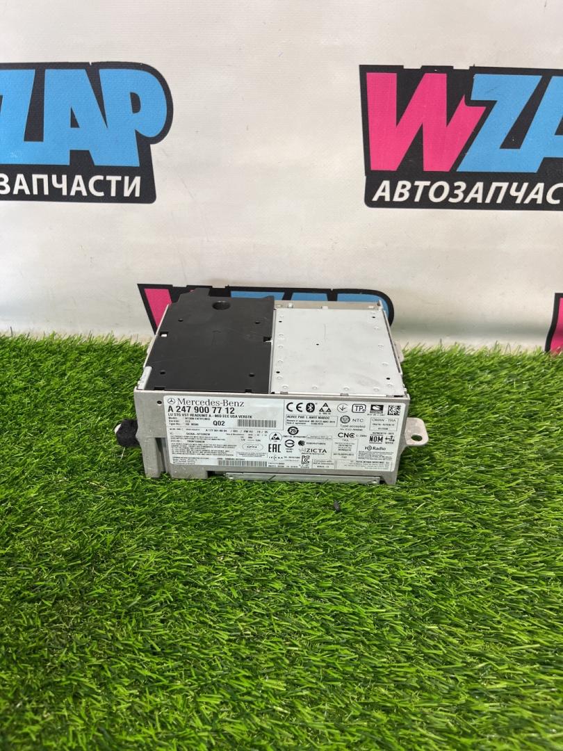 магнитола Mercedes-Benz GLA-Класс H247 2020, 2.0 л., бензин, АКПП, синий, передний привод, A2479007712 - фото №1