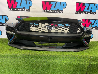 бампер передний Ford Mustang 6 поколение S550 [рестайлинг] 2019, 2.3 л., бензин, АКПП, черный, купе, задний привод