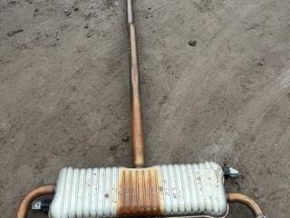 глушитель Mini Clubman 2 поколение (F54) 2017, 2.0 л., бензин, АКПП, передний привод, 8646262, 8617361, 8627194