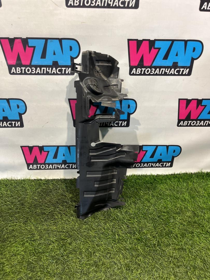 воздуховод (дефлектор) радиатора Volkswagen Jetta 7 поколение 2019, 1.4 л., бензин, МКПП, черный, седан, передний привод, 17A121283J - фото №1