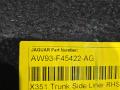 обшивка багажника Jaguar XJ 4 поколение [рестайлинг] 2017, 3.0 л., бензин, АКПП, седан, задний привод, AW93F45422AG - фото №9