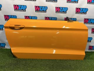 дверь передняя правая Ford Mustang 6 поколение S550 [рестайлинг] 2018, 2.3 л., бензин, АКПП, желтый, купе, задний привод