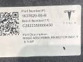 шумоизоляция (термозащита) Tesla Model Y 1 поколение 2023, электро, полный привод, 1637620-00-B - фото №3