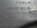 обшивка салона Tesla Model S 1 поколение [рестайлинг] 2018, электро, седан, 600771600C - фото №6