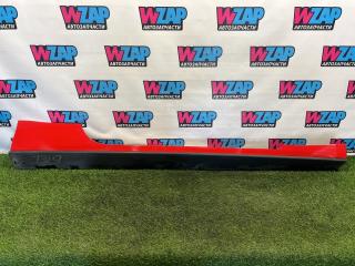 накладка на порог Ford Mustang 6 поколение S550 [рестайлинг] 2019, 2.3 л., бензин, АКПП, красный, кабриолет, задний привод, FR3B6310154A, FR3B6310154APP