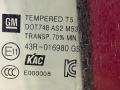 стекло двери передней правой Buick Encore GX 1 поколение 2023, 1.2 л., бензин, АКПП, внедорожник 5 дв., передний привод - фото №3