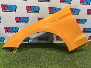 крыло переднее левое Ford Mustang 6 поколение S550 [рестайлинг] 2018, 2.3 л., бензин, АКПП, желтый, купе, задний привод