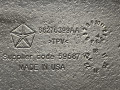 пыльник двигателя RAM 1500 5 поколение (2018 - 2024), бензин, АКПП, пикап, 68276399AA, 4000007AA - фото №7