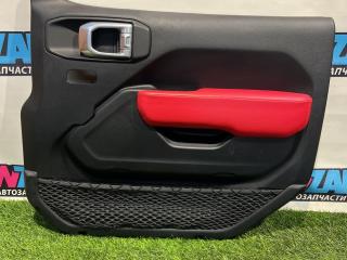 обшивка двери передняя правая Jeep Wrangler 4 поколение 2020, АКПП, внедорожник 5 дв., 5ZW821X7AH