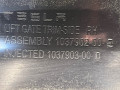 обшивка крышки багажника Tesla Model X 1 поколение 2017, электро, белый, 1037902-00-E - фото №4