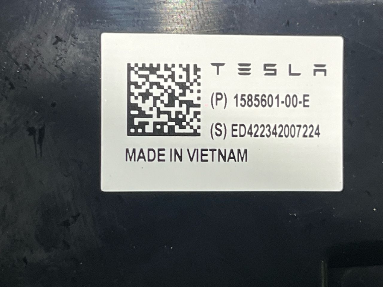 антенна Tesla Model Y 1 поколение 2023, электро, полный привод, 1585601-00-E - фото №1