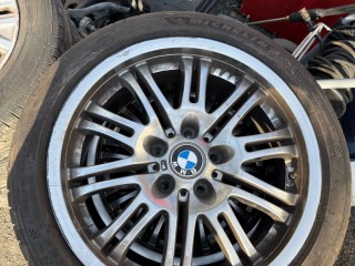 диск литой BMW M3 E46 2003, 3.2 л., S54 B32, бензин, АКПП, синий, хетчбэк 3 дв., задний привод