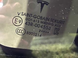 стекло двери задней левой Tesla Model X 1 поколение [рестайлинг] 2023, электро, 43R-004553