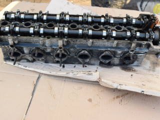 головка блока цилиндров BMW 5 серия E39 [рестайлинг] 2003, 2.5 л., M57 D25 (256D2), дизель, АКПП, универсал, 77885819, M57D