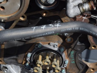 патрубок (трубопровод, шланг) Volvo V70 2 поколение 2001, 2.5 л., D 5252 T, дизель, МКПП, универсал, передний привод, 08623818