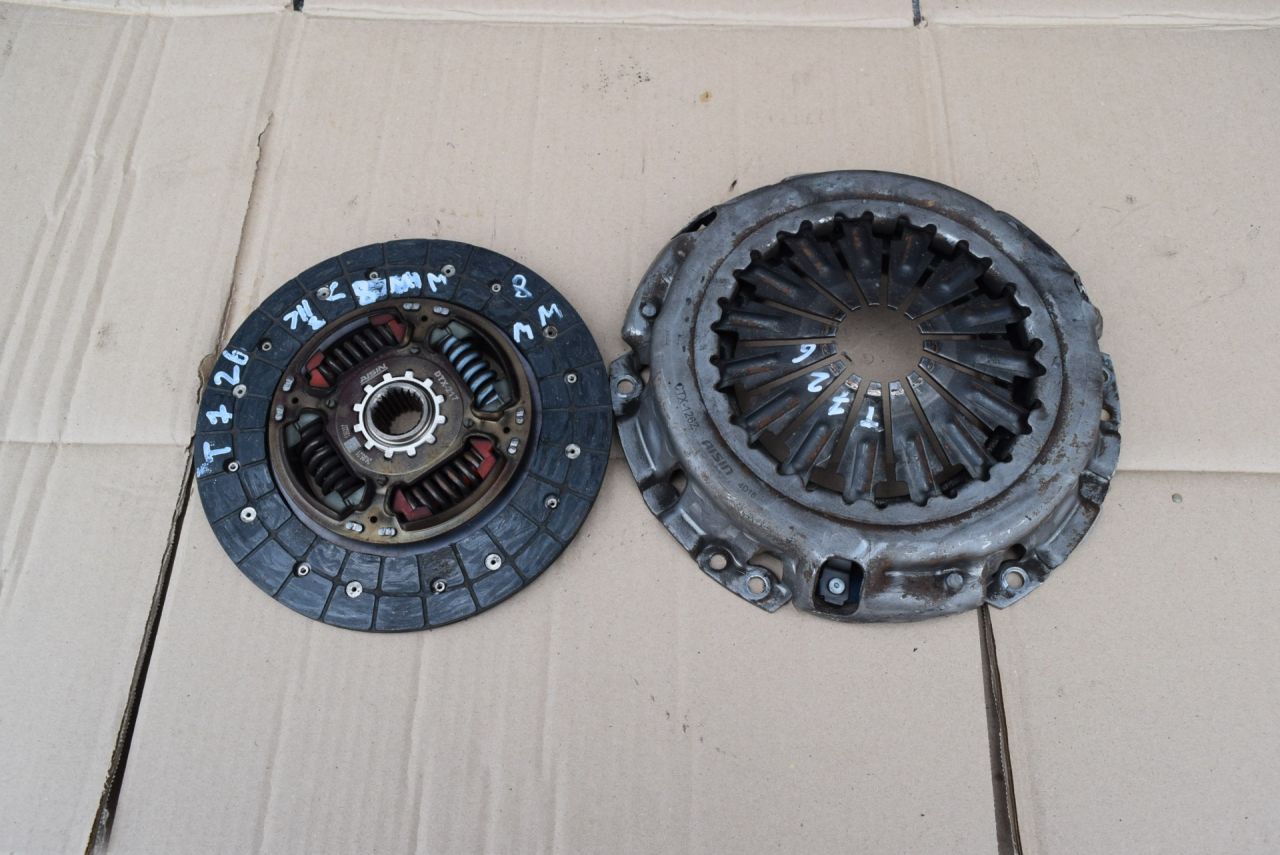 комплект сцепления Toyota Auris 1 поколение 2007, 1.4 л., D-4D, 1ND-TV, дизель, МКПП, DTX217, CTX126Z, 4D18 - фото №1