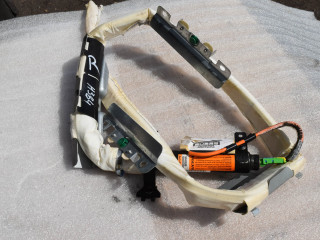 подушка безопасности боковая (шторка) Volvo XC70 2 поколение 2002, 2.5 л., Ti, B 5254 T2, бензин, МКПП, универсал, полный подключаемый привод, 9141638, 9141639