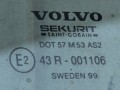 стекло двери передней левой Volvo S80 1 поколение 1999, 2.4 л., i, B 5244 S, бензин, МКПП, седан, передний привод - фото №2