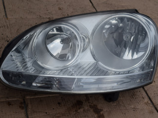 фара левая Volkswagen Golf 5 поколение 2008, 1.4 л., CAXA, бензин, МКПП, хетчбэк 5 дв., правый руль