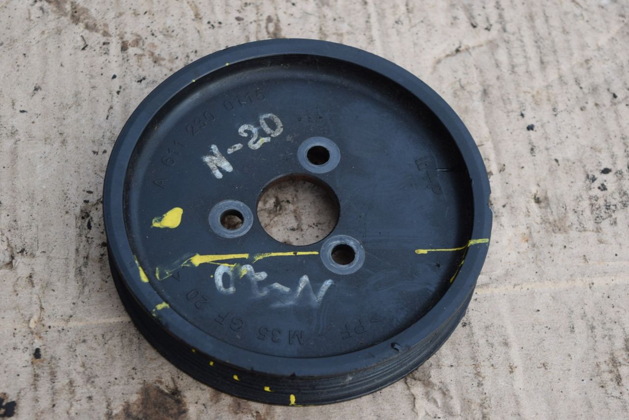 шкив насоса гидроусилителя Mercedes-Benz C-Класс W203/S203/CL203 2003, 2.2 л., дизель, АКПП, седан, A6112300115 - фото №1