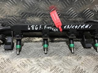 форсунка Ford Fiesta 5 поколение [рестайлинг] 2007, 1.4 л., бензин, МКПП, 9F593, 98MF-BC