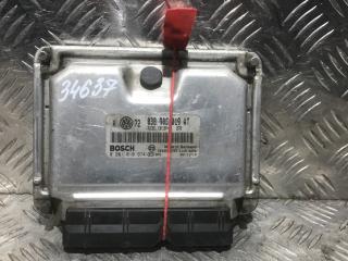 блок управления двигателем Volkswagen Golf 4 поколение 2002, 1.9 л., дизель, МКПП, хетчбэк 5 дв., 038906019AT, 0281010974