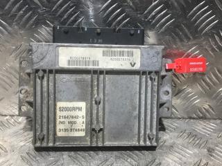 блок управления двигателем Renault Laguna 2 поколение 2003, 1.8 л., бензин, АКПП, 8200278376, 8200278378, 21647842-5