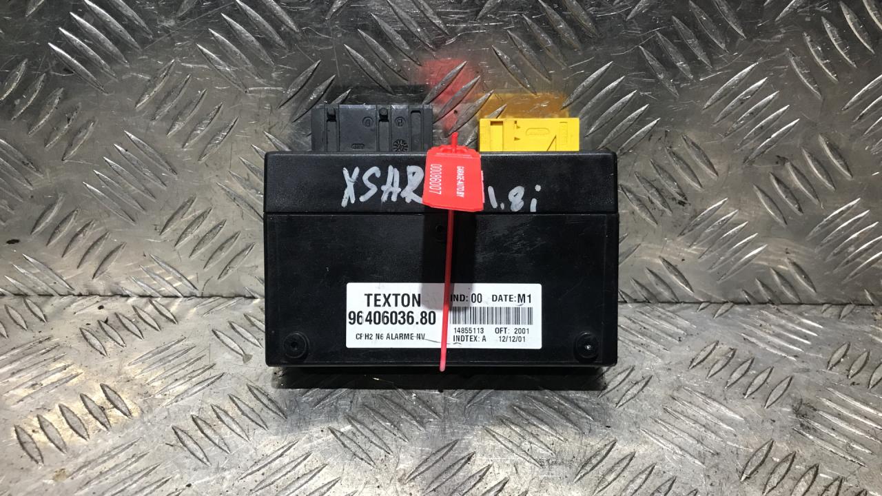 блок комфорта Citroen Xsara 1 поколение 2000, 1.8 л., бензин, МКПП, хетчбэк 5 дв., 96406036.80 - фото №1